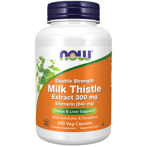 Now Foods, Silymarin Double Strength, 300 mg, 200 Veg Caps Now Foods
