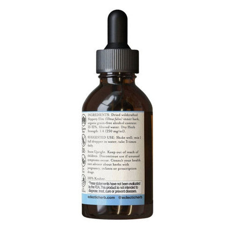 Eclectic Herb, Slippery Elm, 2 Oz with Alcohol Eclectic Herb