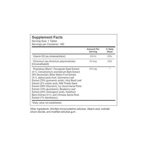 Planetary Herbals, Cinnamon Glucose Balance, 180 tabs Planetary Herbals