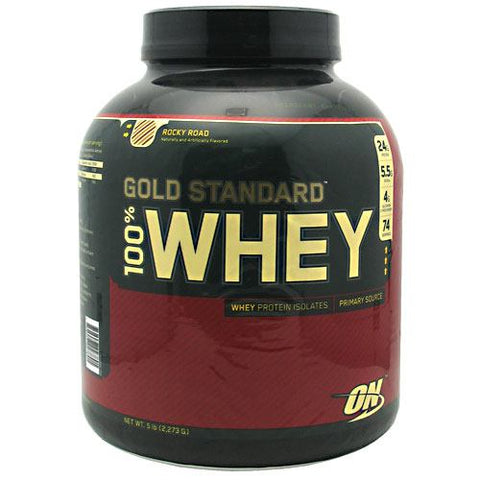Optimum Nutrition, 100% Whey Gold, Rocky Road 5.0 lb Optimum Nutrition