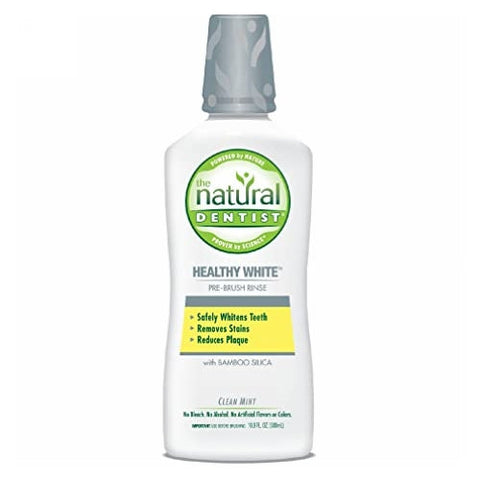 Natural Dentist, Rinse Whitening Mint Pre-Brush, 16.9 oz Natural Dentist