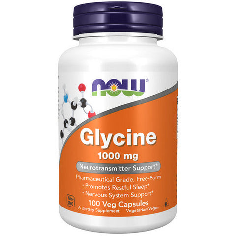 Now Foods, Glycine, 1000 mg, 100 Caps Now Foods
