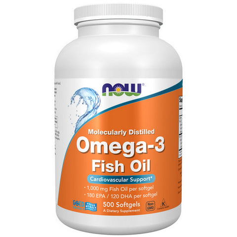 Now Foods, Omega-3, 500 Softgels Now Foods