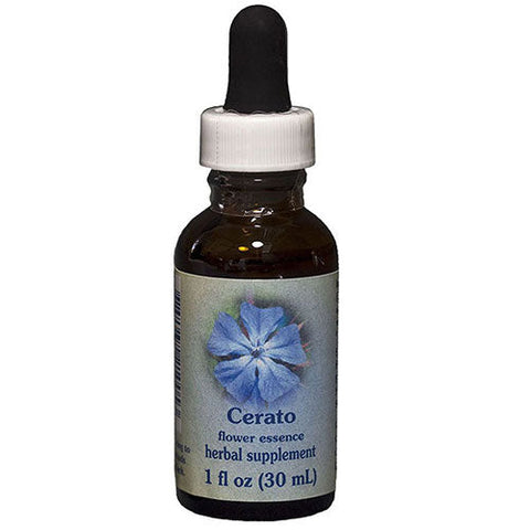 Flower Essence Services, Cerato Dropper, 1 oz Flower Essence Services