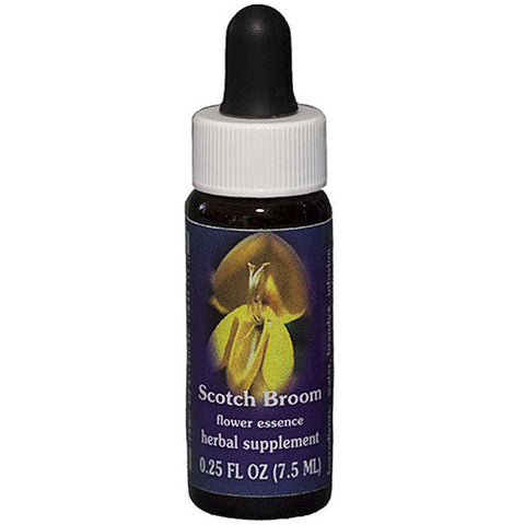 Flower Essence Services, Scotch Broom Dropper, 0.25 oz Flower Essence Services
