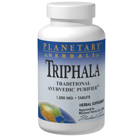Planetary Ayurvedics, Triphala, 1000 mg, 60 Tabs Planetary Ayurvedics