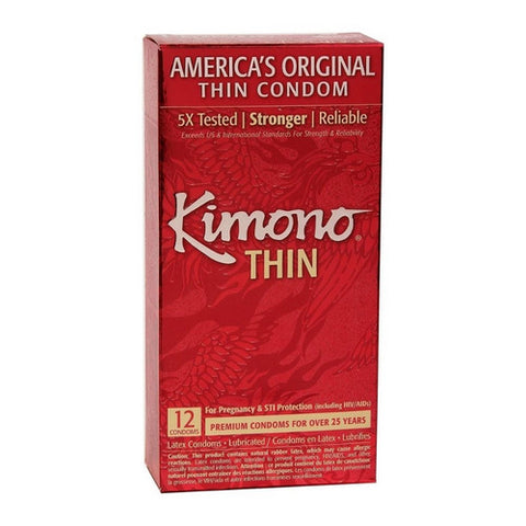 Mayer Laboratories, Kimono Thin Condoms, 12 CT Mayer Laboratories