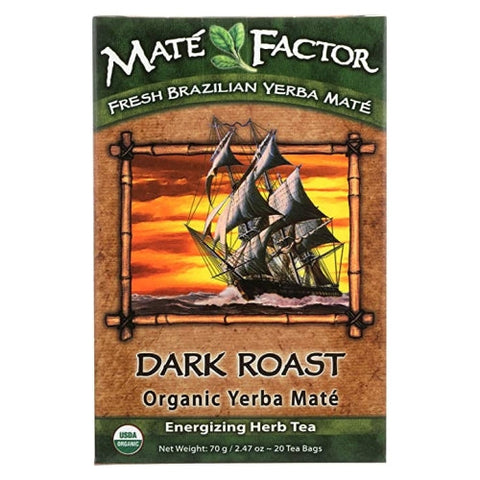 The Mate Factor, Dark Roast Tea, 20 Bag The Mate Factor