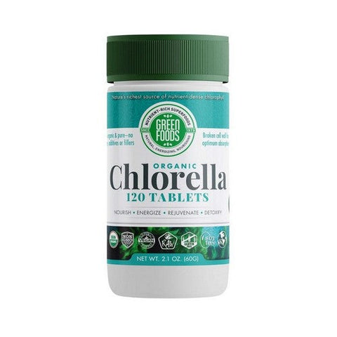Green Foods Corporation, Organic Chlorella, 500 Mg, 120 Tabs Green Foods Corporation