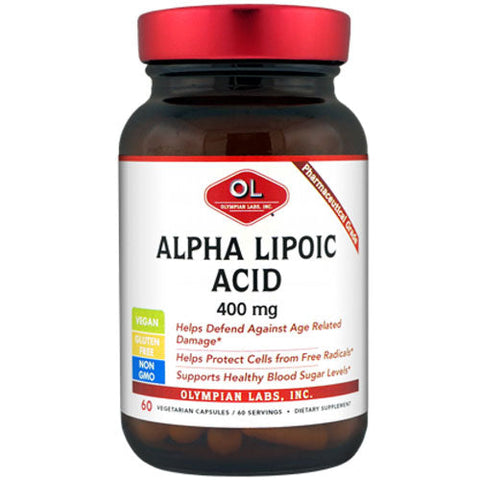 Olympian Labs, Alpha Lipoic Acid, 400 mg, 60 Caps Olympian Labs