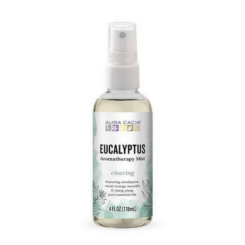 Aura Cacia, Aromatherapy Mist Eucalyptus Harvest, 4 Oz Aura Cacia