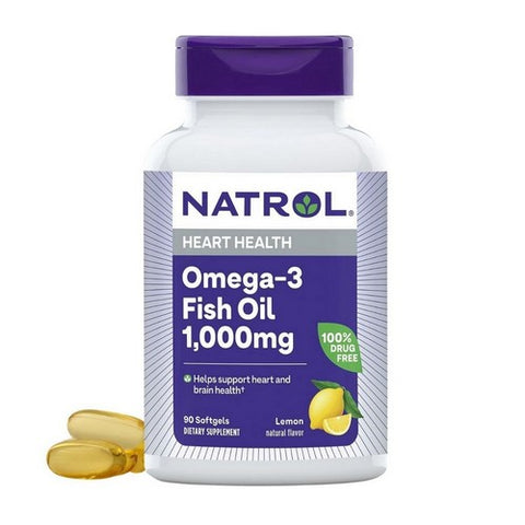Natrol, Omega-3 Fish Oil, 1000 mg, 90 Softgels Natrol