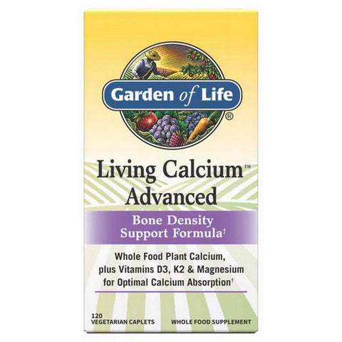 Garden of Life, Living Calcium Advanced, 120 Caplets Garden of Life