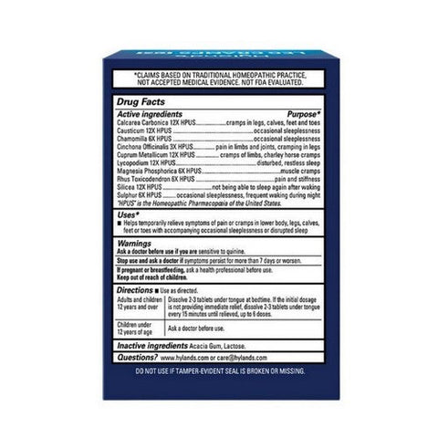 Hylands, Leg Cramps PM, 50 tabs Hylands