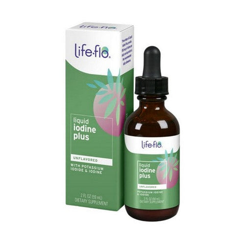 Life-Flo, Liquid Iodine Plus With Potassium Iodide And Iodine Unflavoured, 2 oz Life-Flo
