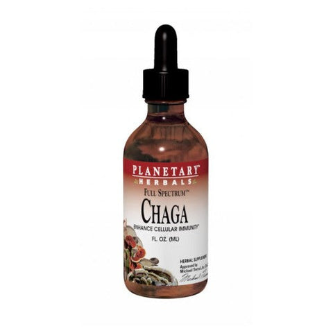 Planetary Herbals, Full Spectrum Chaga, 1000 mg, 30 Tabs Planetary Herbals