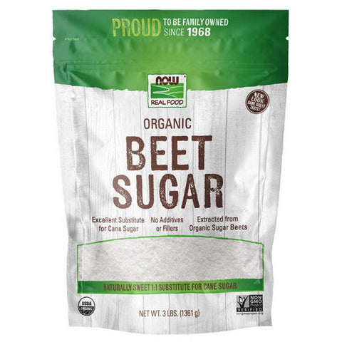Now Foods, Beet Sugar, 1361g, 3 lb Now Foods