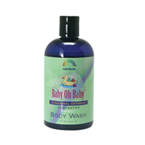 Rainbow Research, Baby Colloidal Oatmeal Body Wash, Unscented 12 oz Rainbow Research