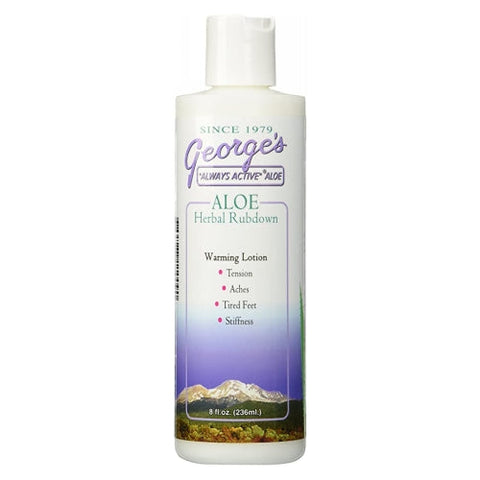 George's Aloe Vera, Herbal Rubdown, 8 oz George's Aloe Vera