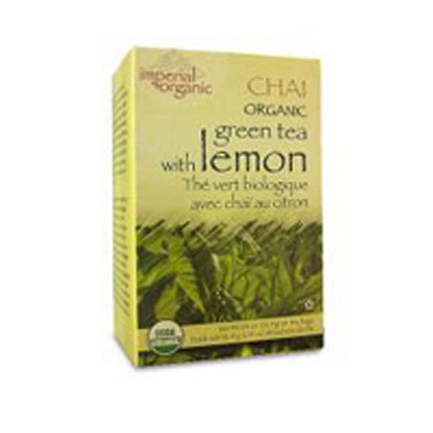 Uncle Lees Teas, Imperial Organic Green Tea, Lemon 18 bags Uncle Lees Teas