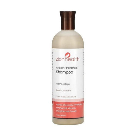 Zion Health, Adama Clay Shampoo, Peach Jasmine 16 oz Zion Health