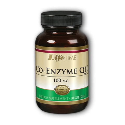 Life Time Nutritional Specialties, Co-Enzyme Q10, 120 mg, 30 softgels Life Time Nutritional Specialties