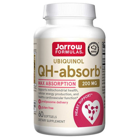 Jarrow Formulas, QH-Absorb, 200 Mg, 60 softgels Jarrow Formulas