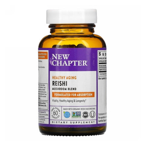 New Chapter, Healthy Aging Reishi Mushroom Blend, 60 Veg Caps New Chapter
