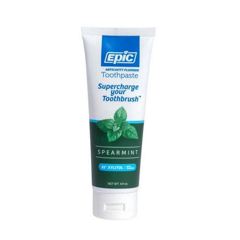 Epic Dental, Toothpaste Xylitol With Fluoride Spearmint, Spearmint 4.9 oz Epic Dental