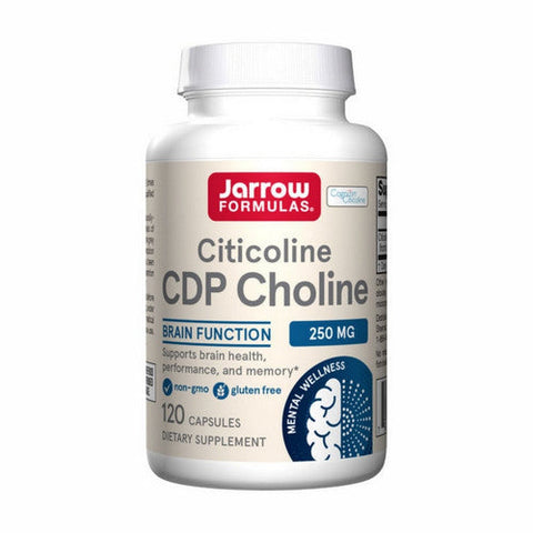 Jarrow Formulas, Citicoline CDP Choline, 250 mg, 120 caps Jarrow Formulas