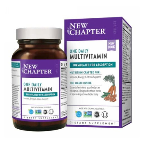 New Chapter, Only One Multivitamin, 96 Veg Tabs New Chapter