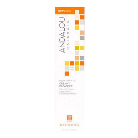 Andalou Naturals, Creamy Cleanser, Meyer Lemon+ C 6 oz Andalou Naturals