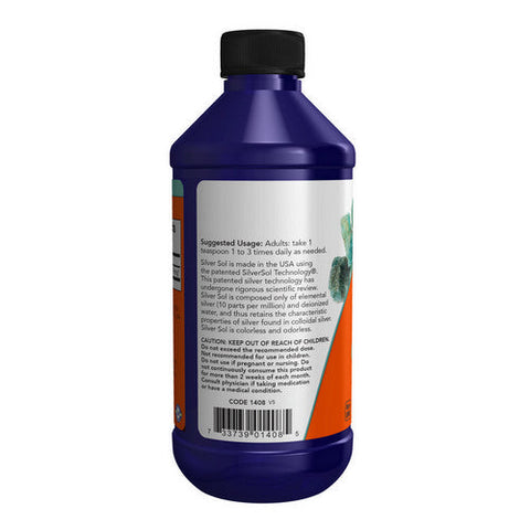 Now Foods, Silver Sol, 8 oz Now Foods