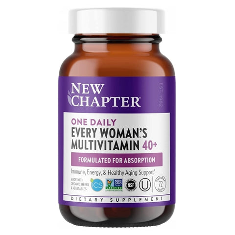 New Chapter, Every Woman's One Daily 40 Plus Multivitamin, 24 Veg Tabs New Chapter