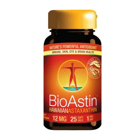 Nutrex Hawaii, BioAstin Hawaiian Astaxanthin, 12 MG, 25 CAPS Nutrex Hawaii