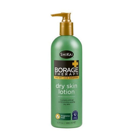 Shikai, Borage Therapy Dry Skin Lotion Unscented, 16 oz Shikai