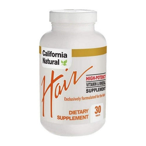California Natural, Hair High Potency, 30 tabs California Natural