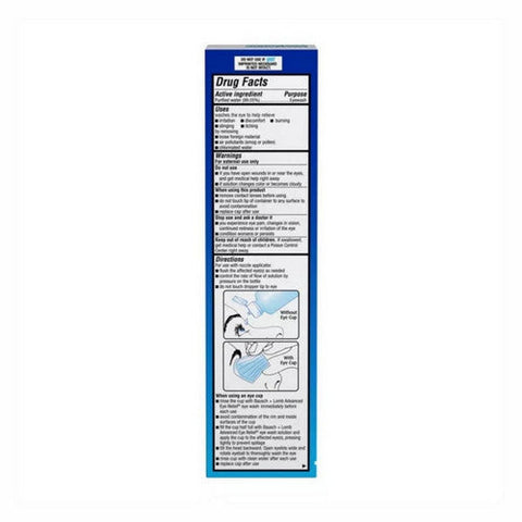 Bausch + Lomb, Advanced Eye Relief Eye Wash, 4 Oz Bausch + Lomb