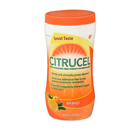 Citrucel, Methylcellulose Fiber Therapy For Irregularity Powder Orange, 30 Oz Citrucel