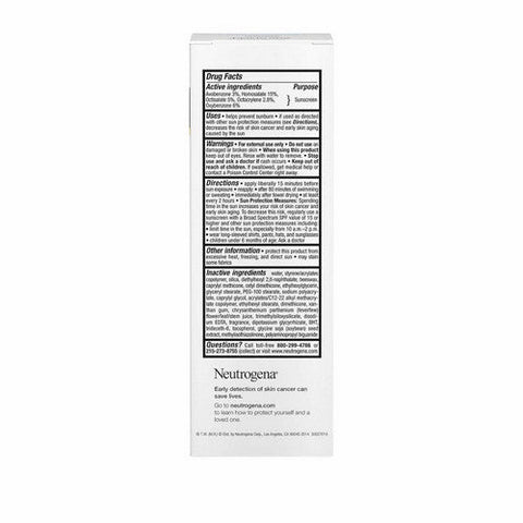Neutrogena, Age Shield Oil Free Face Sunscreen SPF 70, 3 Oz Neutrogena