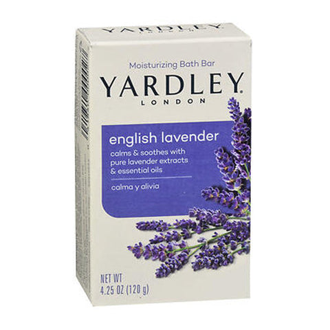 Yardley, London Naturally Moisturizing Bar Soap, English Lavender 4.25 oz Yardley