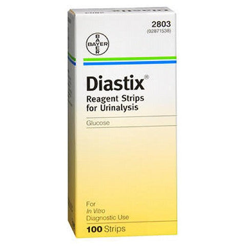 Diastix, Reagent Strips For Urinalysis Glucose, 100 each Diastix