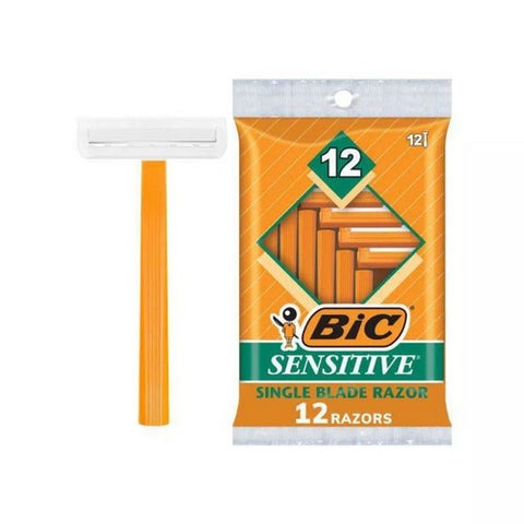 Bic, Sensitive Razors, 12 Count Bic