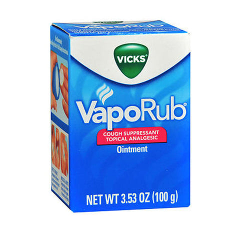 Vicks, Vaporub Cough Suppressant Ointment, 3.53 Oz Vicks