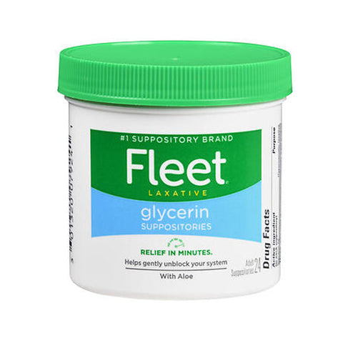 Fleet, Glycerin Suppositories Laxative, 24 each Fleet