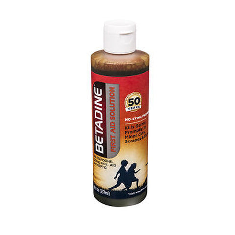 Betadine, Solution Antiseptic, 8 oz Betadine