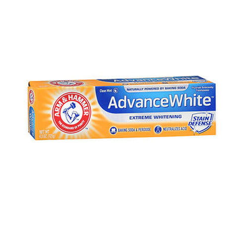 Arm & Hammer, Advance White Extreme Whitening Fluoride Anticavity Toothpaste, 4.3 Oz Arm & Hammer