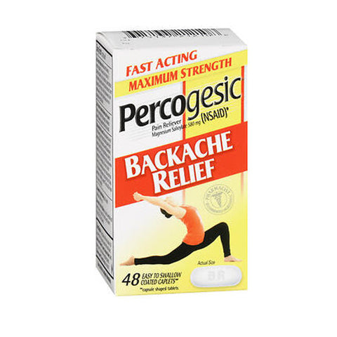 Percogesic, Backache Relief Caplets, 48 caplets Percogesic