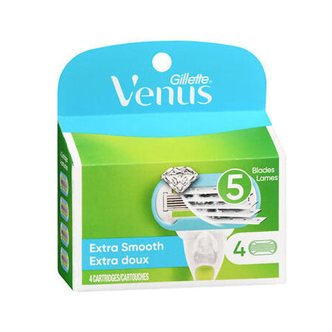 Gillette, Venus Extra Smooth Cartridges, 4 Each Gillette