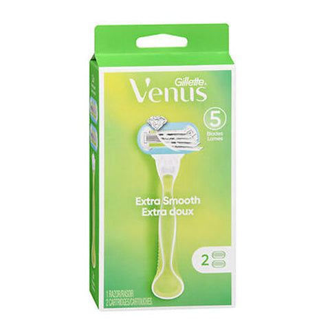 Gillette, Venus Extra Smooth Razor And Cartridges, 1 Each Gillette